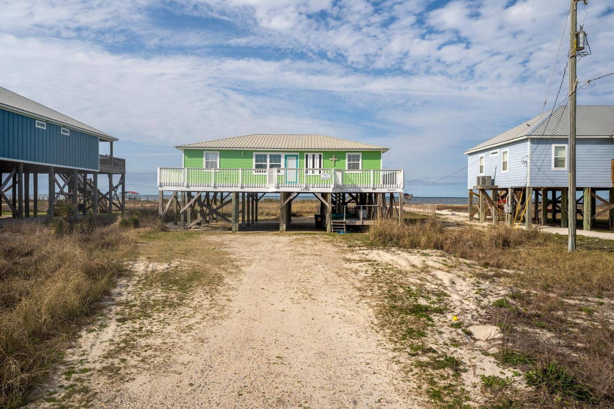 Saltaire - Pet Friendly! Amazing Wrap Around Porch - Steps From The Bay And A Short Walk To The Gulf Home Dauphin Island Luaran gambar
